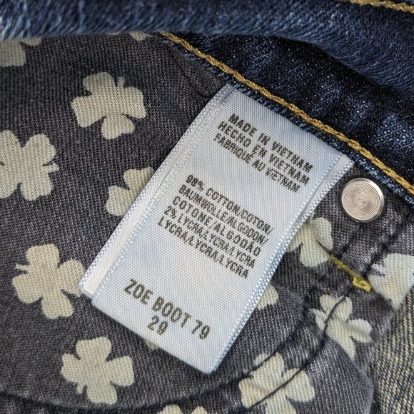Lucky Brand Zoe 79 Low Rise Boot Cut Jeans - Picture 7 of 11